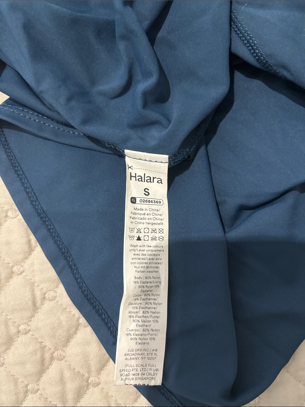 Blue A-Line Active Dress View 3